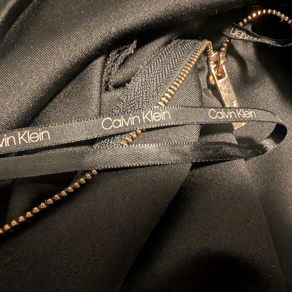 Calvin Klein Ruffle Neck Dress - Picture 6 of 10